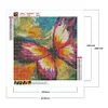 Diamond Painting -DIY Full Square Drill Butterfly(40x40cm)