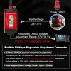 WOYO CTB007 TRUCK 24V to 12V-14.5V Converter for Heavy Duty Truck OBD2 Diagnostic Scanner Protection, LCD Display Digital Vrms (True Voltage) of OBD 2 16 PINs
