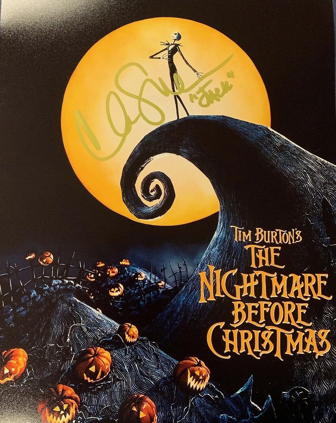 CHRIS SARANDON HAND SIGNED 8x10 Photo Poster painting AUTO AUTHENTIC JACK SKELLINGTON RARE