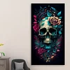 Diamond Painting -Full Round Drill Skull(70*40 CM)