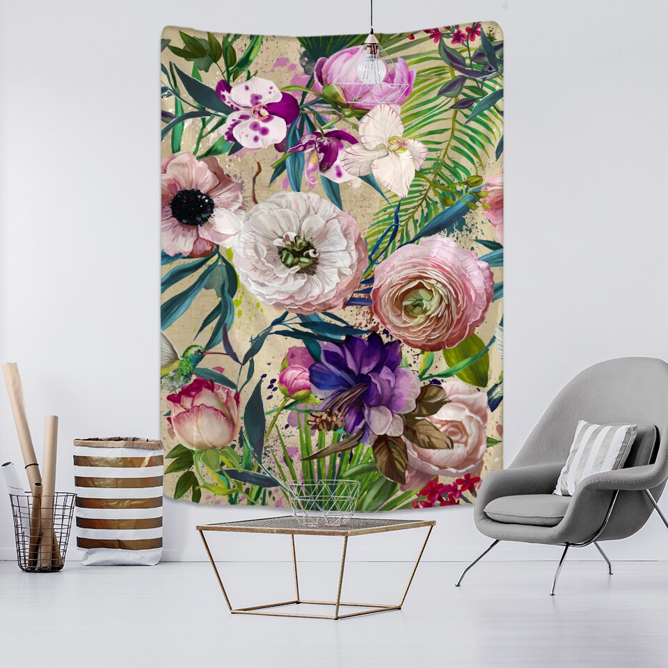 

Wall Tapestry - Flower Mandala-150*130cm, 501 Original
