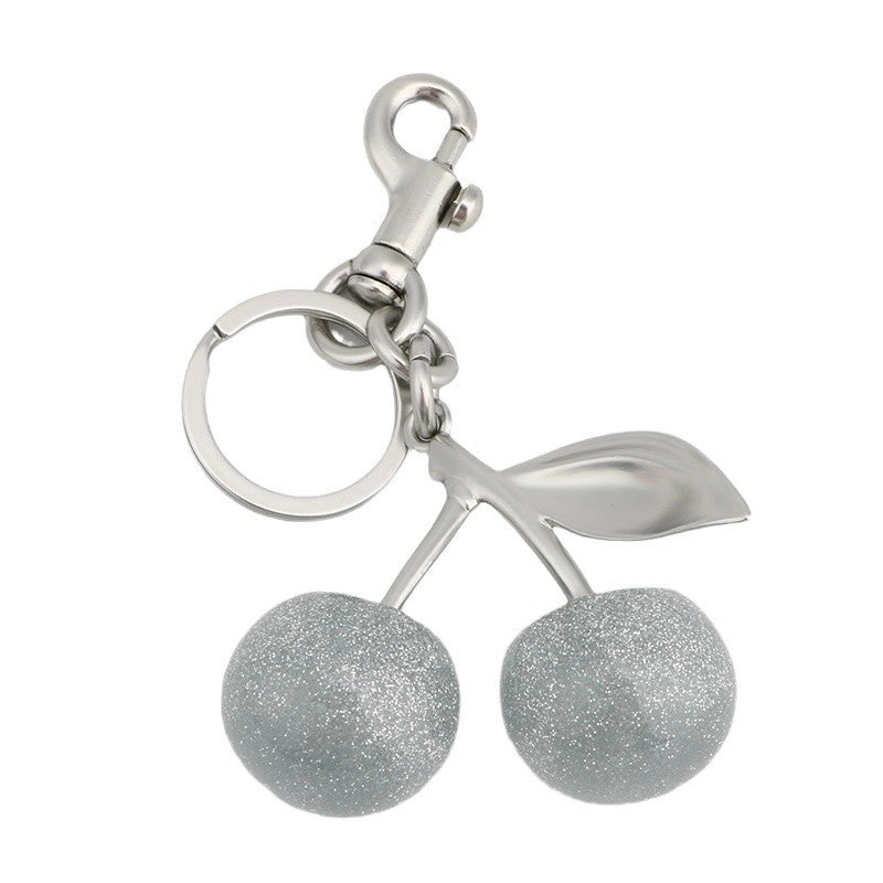 Resin Cherry Bag Charms