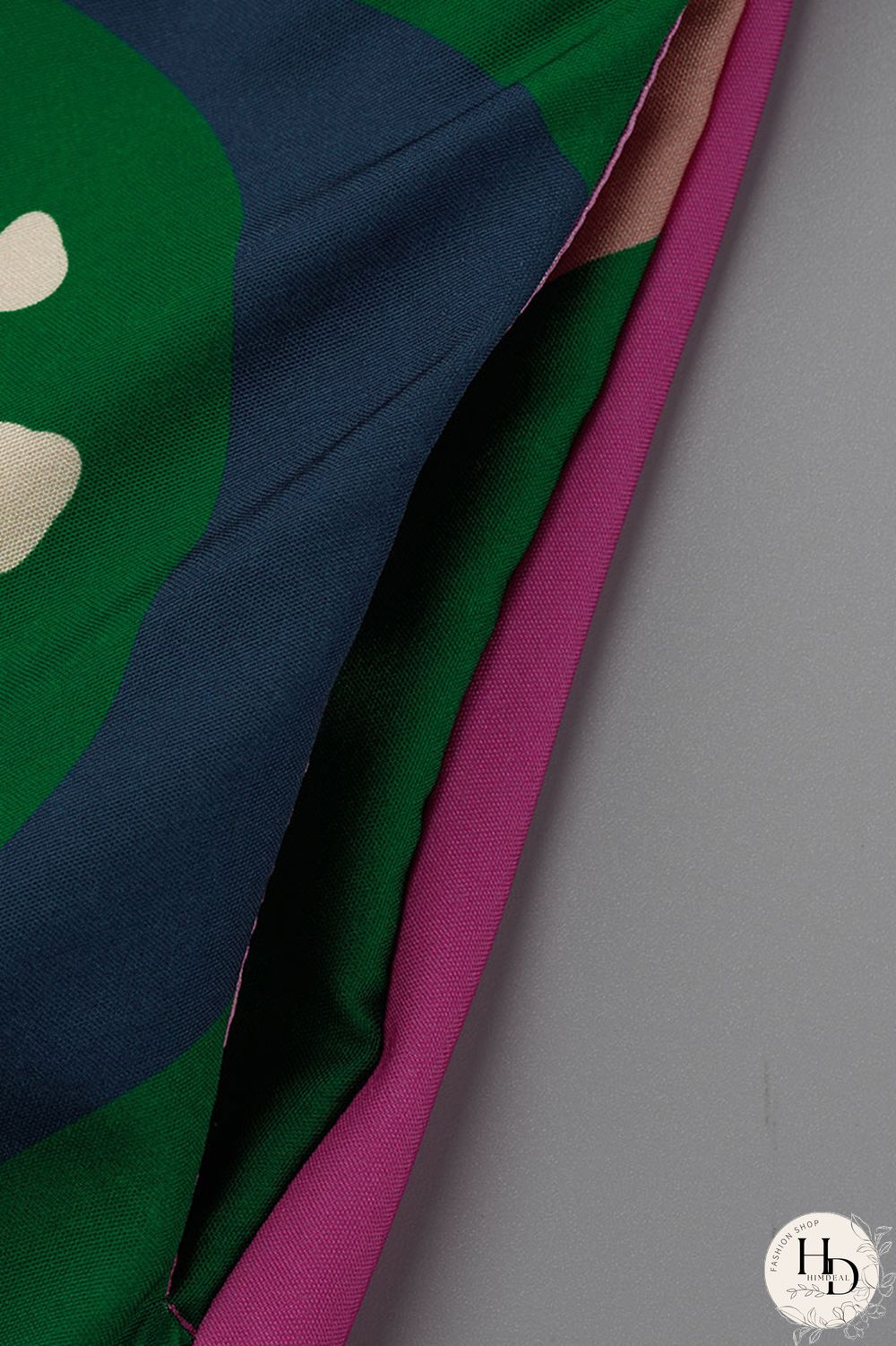 Camouflage Fashion Casual Print Patchwork Turndown Collar Shirt Dress