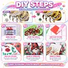 Honeybee DIY Partial Drill Diamond Painting Kit for Adults 30x30cm
