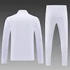 2024/2025 Juventus Long Zipped Jacket Training Suit White Football Shirt 1:1 Thai Quality Set