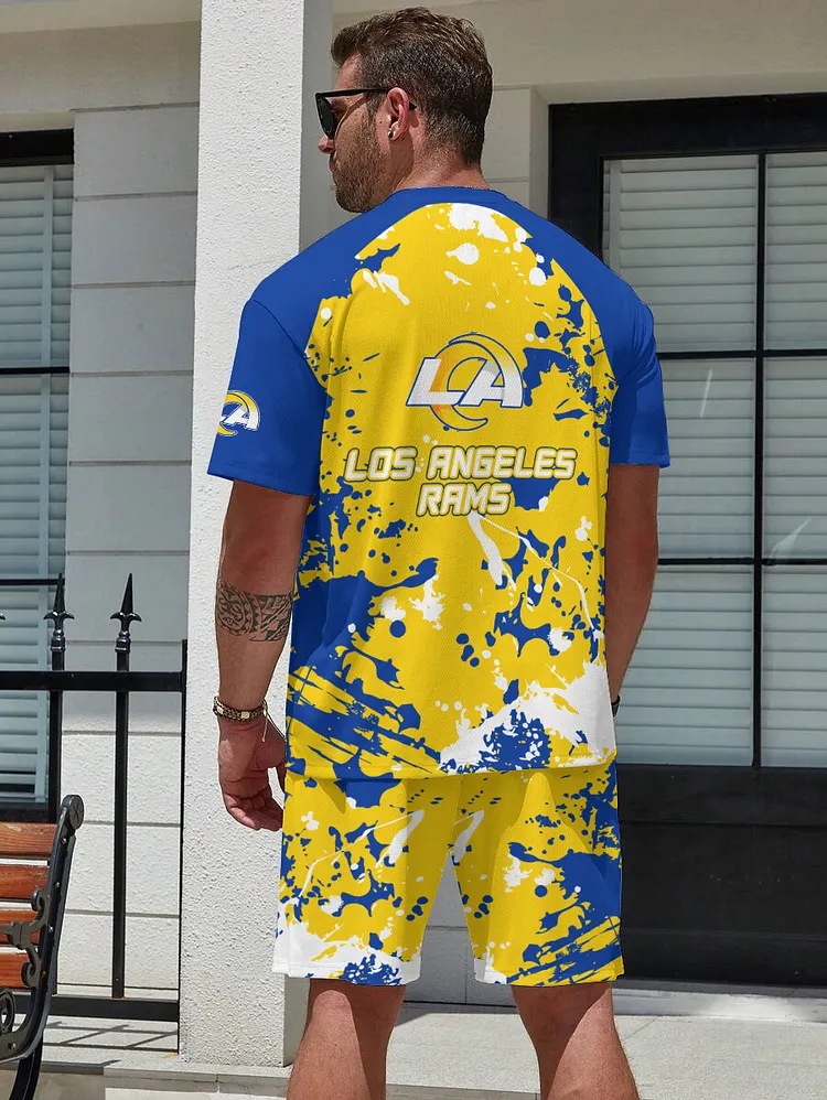 Los Angeles Rams Limited Edition Top And Shorts Two-Piece Suits