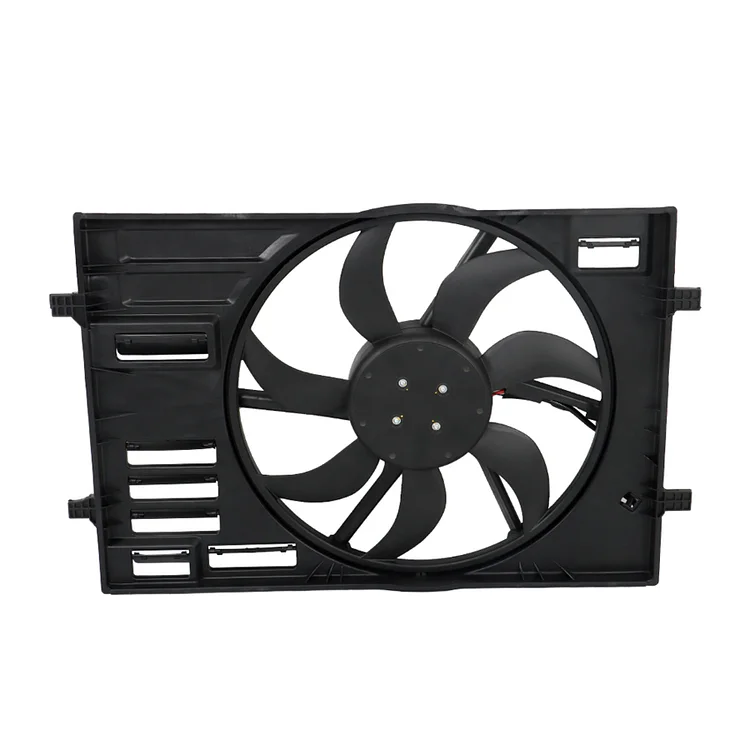 SEBLAFF Radiator Cooling Fans Assembly Replacement for 2015-2021 VW Sedan Golf GTI A3 Quattro e-Golf TT 5Q0121203DE AU3115116