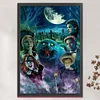 Pet Sematary Graveyard Cat Horror Movies-11CT Stamped Cross Stitch 40*60cm (Big Size)