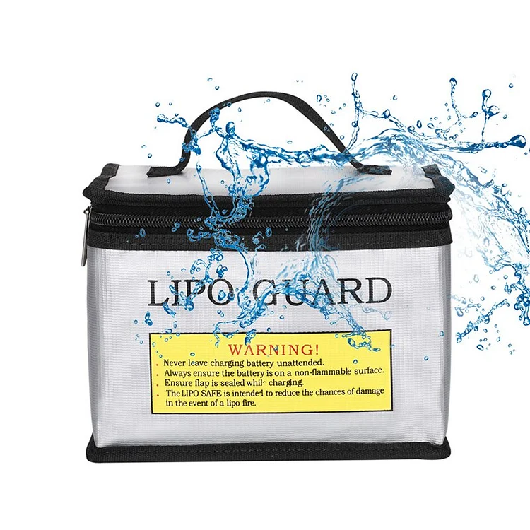 LiPo Battery Safety Bag Fireproof Explosion-proof Storage Portable Bag Lipo Guard Waterproof Fire Resistant RC FPV