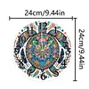 Diamond Painting Mandala Hanging Clock Pendant Kit for Decoration