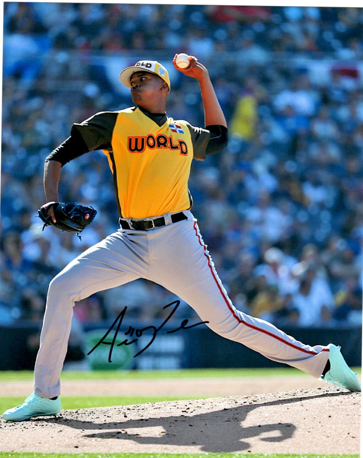 Angel Perdomo Blue Jays prospect Signed 8x10 Photo Poster painting Autographed Futures Game f