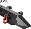 AMK Aluminum Rear Bumper with RC Trailer Hitch for 1/10 Crawler TRX4 Defender Bronco Upgrade Parts
