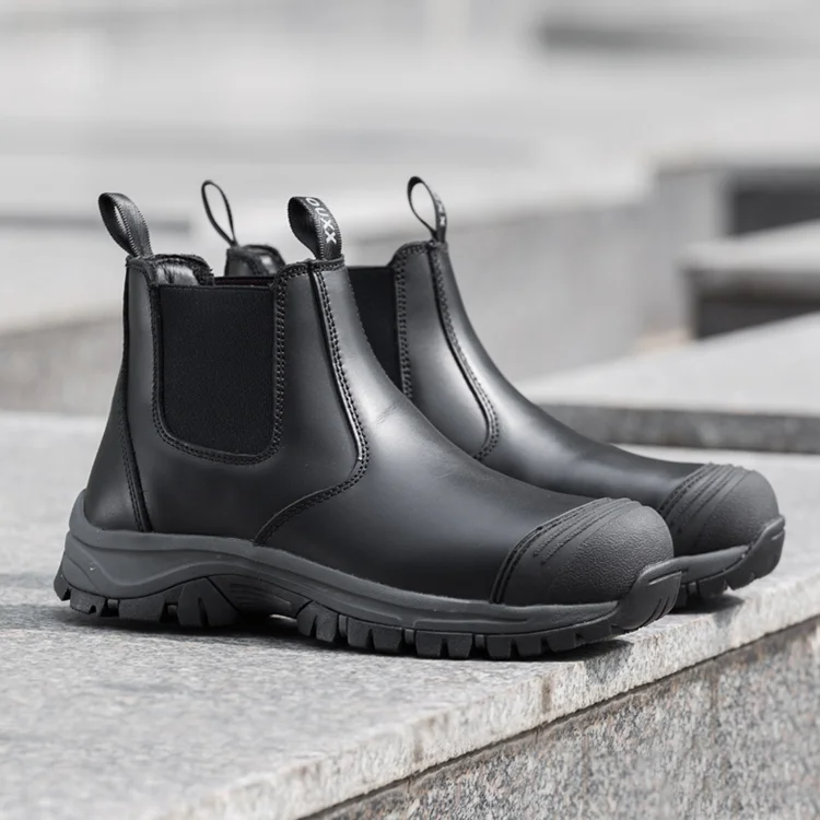 靴 FOOT INDUSTRY EH:36 233.8 Men's Breathable Steel Toe Work Boots - Easy-on Dial Lacing