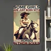 (Multi Style)Cowgirl - Vintage Metal Signs - 20*30cm/30*40cm - Western