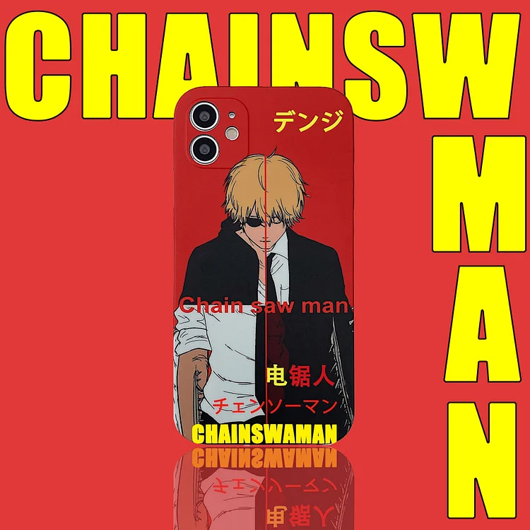 Chainsaw Man Denji Phone Case For Iphone weebmemes