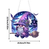 Double Sided Special Shape Halloween Goblin Diamond Painting Art Pendants