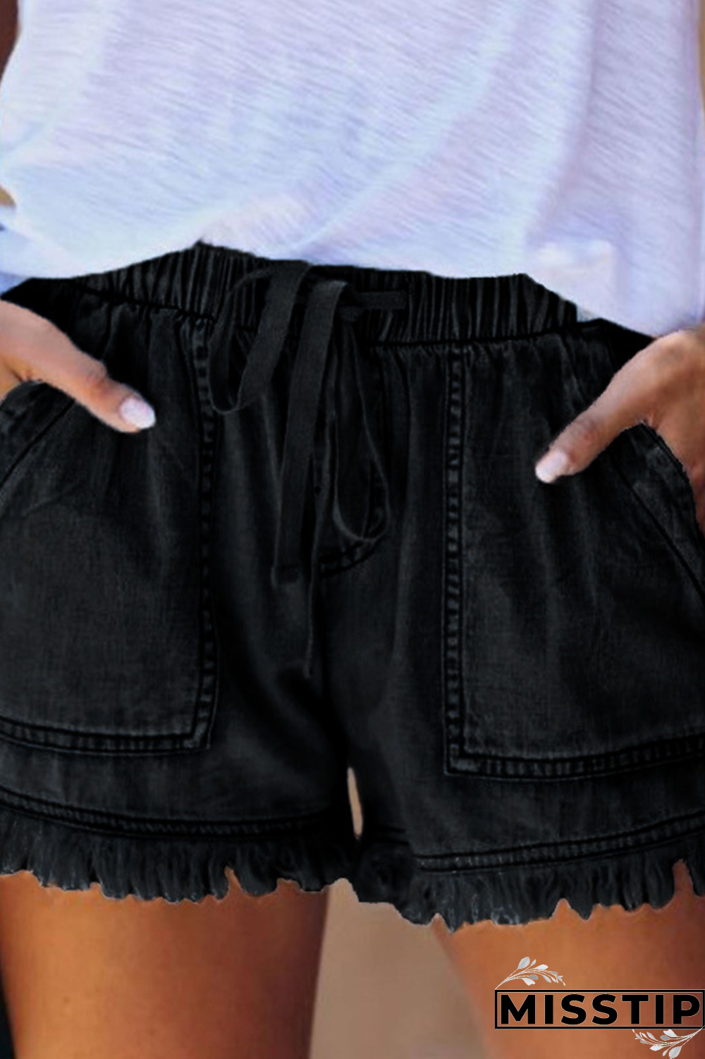 Khaki Fashion Casual Regular Solid Jeans