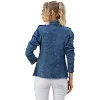 Women's Slim Cardigan Denim Jacket