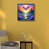 Diamond Painting -DIY Round Drill Partial AB Colorful Scenery(45x45 CM)