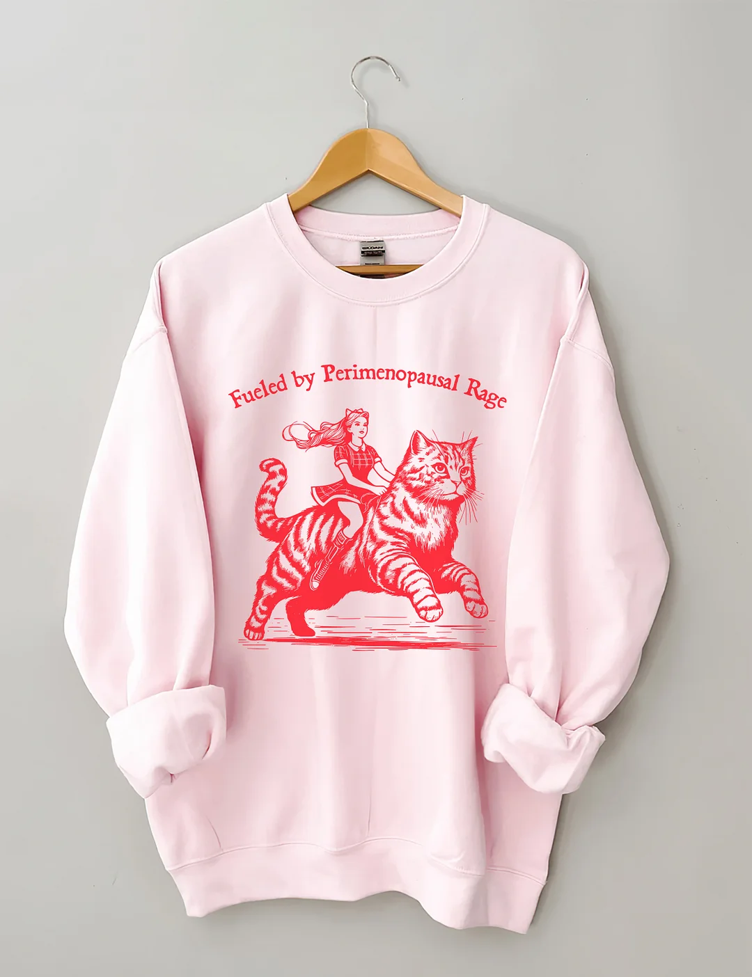 Fueled By Perimenopausal Rage Sweatshirt