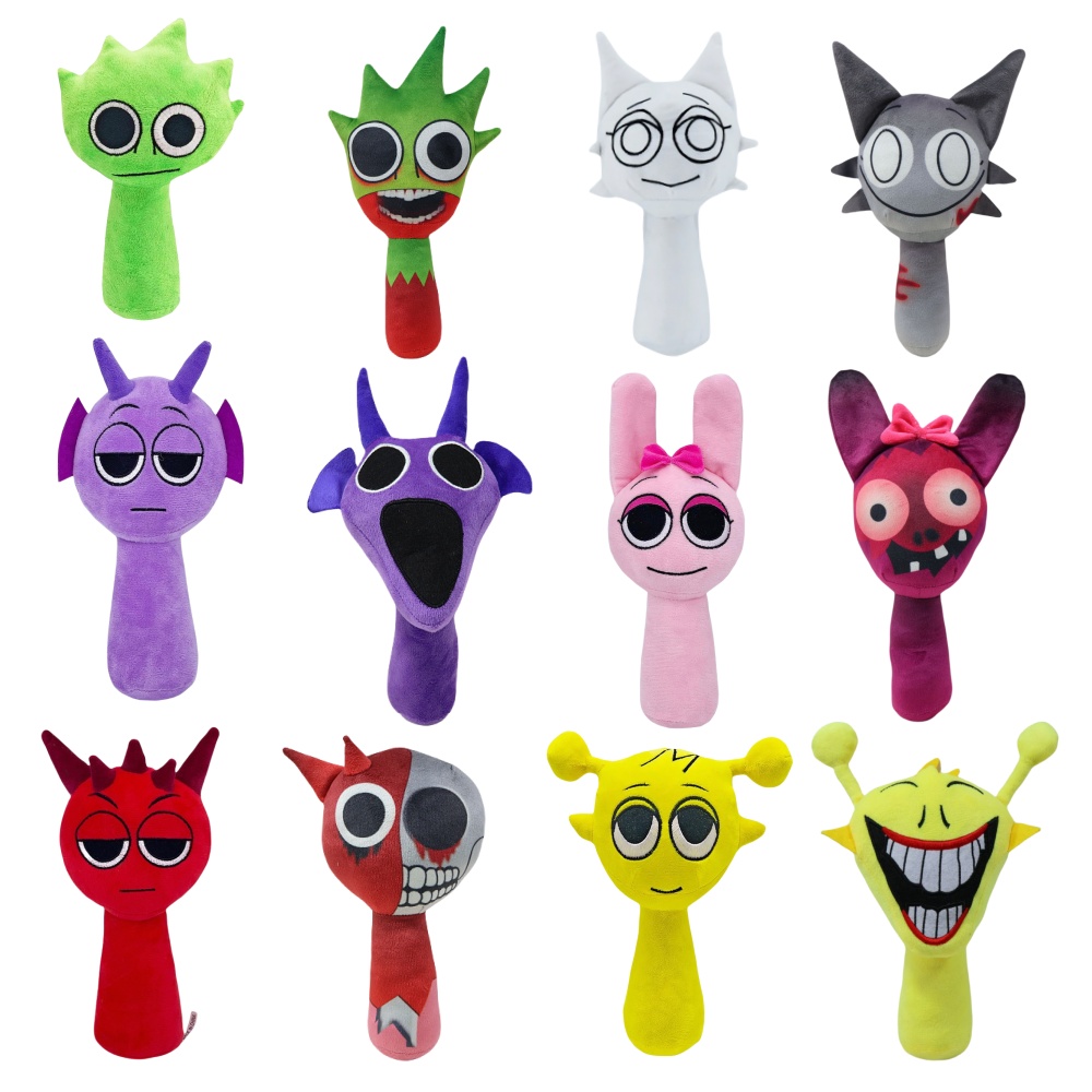 Sprunki Plushies  | New Sprunki  Plush Toys 12PCS