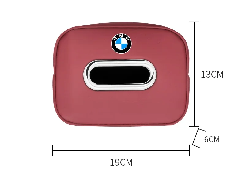 Car Multifunctional Leather Tissue Box