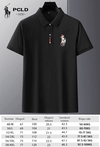 Camisa p&oacute;lo bordada para homem 2024