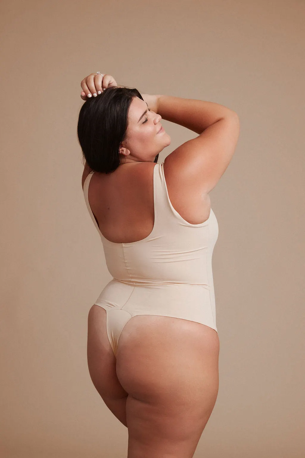 High Neck Shapewear Bodysuit