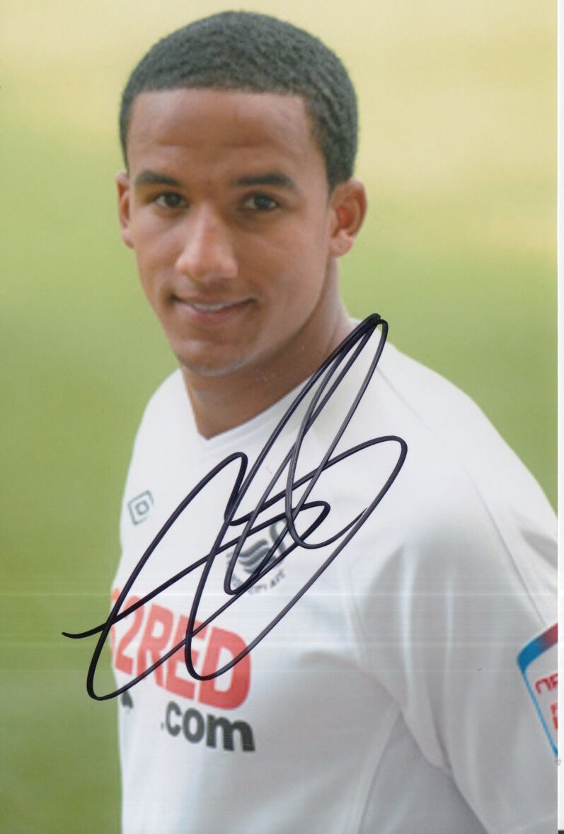 SWANSEA CITY HAND SIGNED SCOTT SINCLAIR 6X4 Photo Poster painting 1.