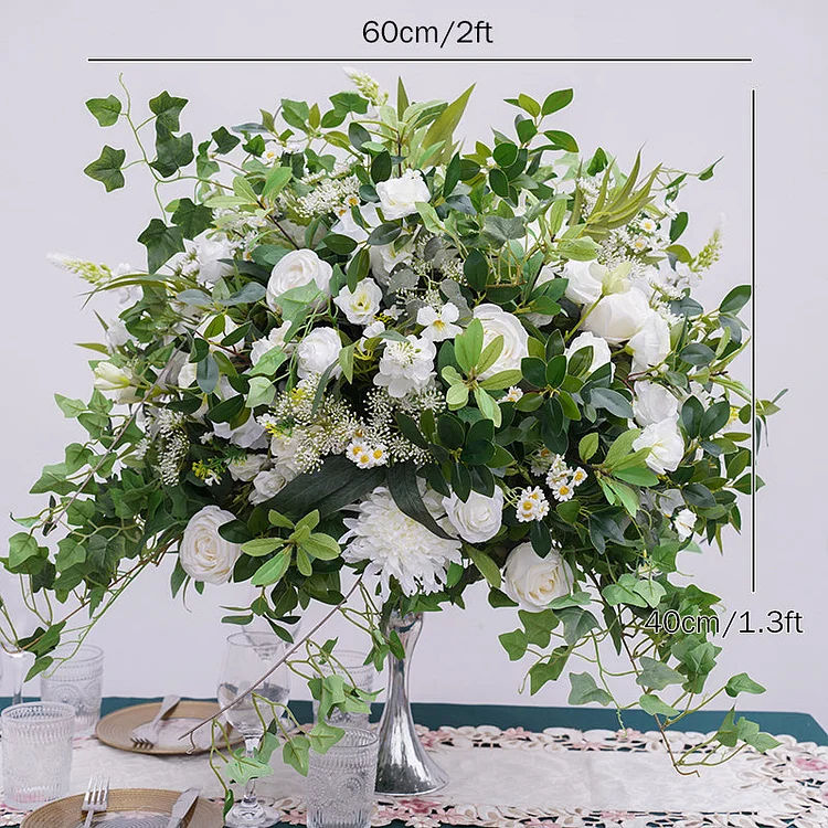 A8737 Wedding Backdrop Frame Decor Arrangement Table Centerpieces Ball
