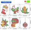 6pcs DIY Christmas Diamond Painting Stickers