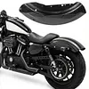 [US Local Warehouse] Fit For Harley 2004-2024 Sportster 883 1200 Carbon Fiber Rear Fender 25 Inch