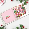 (US Only)12PCS DIY Xmas Pattern Rhinestone Diamond Art Mosaic Postcards for Celebrations