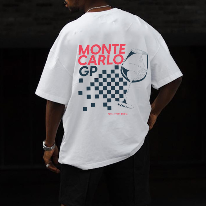 Monte Carlo Oversized Short-sleeved T-shirt
