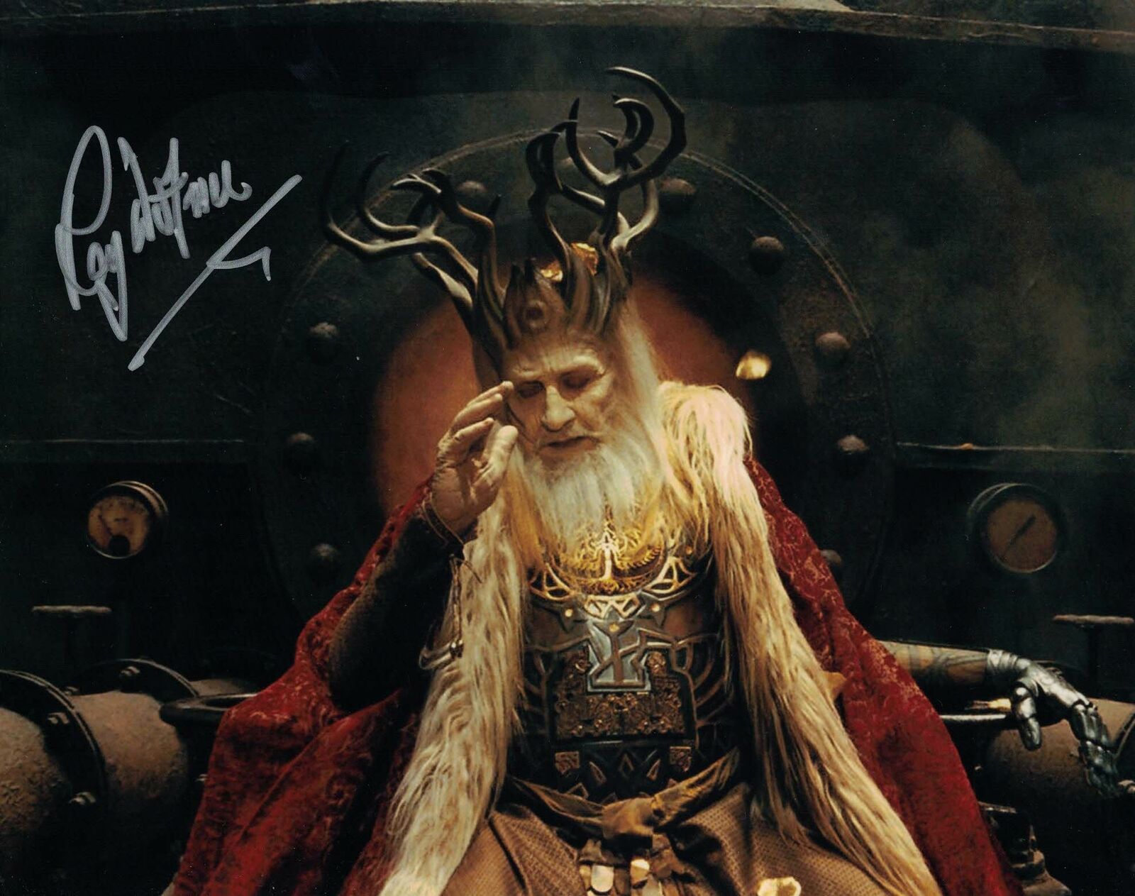 ROY DOTRICE - King Balor - Hellboy 2 - hand signed 10 x 8 Photo Poster painting