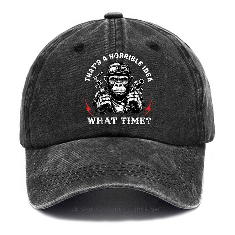 That's A Horrible Idea What Time Washed Baseball Caps