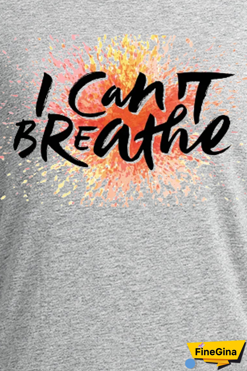 Navy Blue Street Print Patchwork Letter O Neck Tops