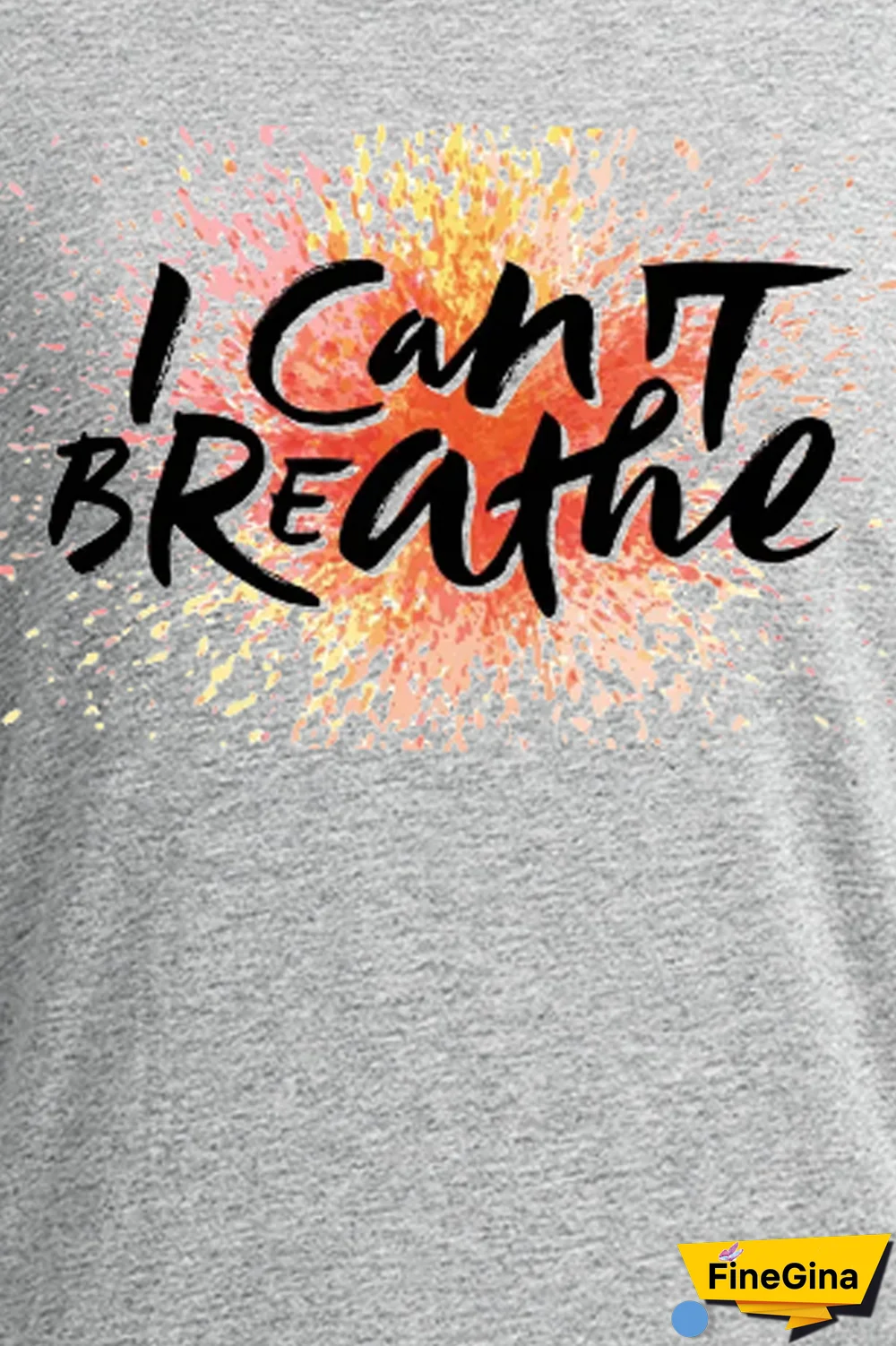 Navy Blue Street Print Patchwork Letter O Neck Tops