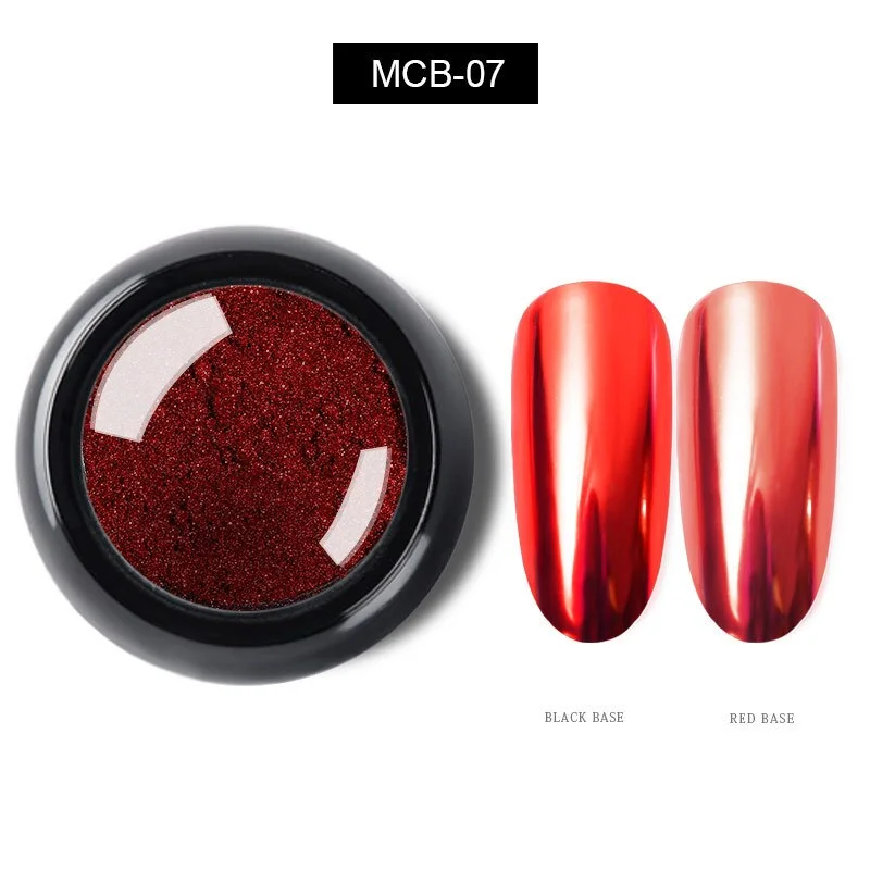 1 Box  Super Bright Colorful Nail Titanium Powder Fairy Mirror Pink Flour Electroplate Magic Mirror Powder Nail Glitter Nail Art-Nail Inspo