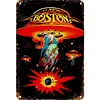 Boston - Panneaux en &eacute;tain m&eacute;tallique(20*30cm/30*40cm) - Musique