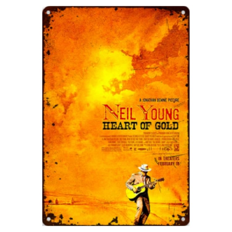 Neil Young - Vintage Tin Signs/Wooden Signs 8*12Inch/12*16Inch