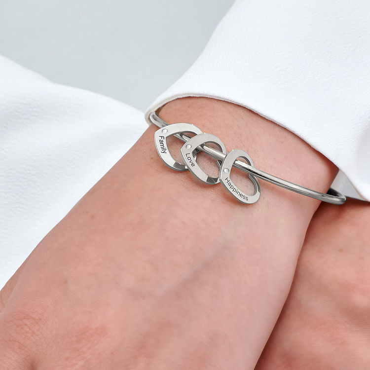 Accesorio tipo esclava personalizado corazón