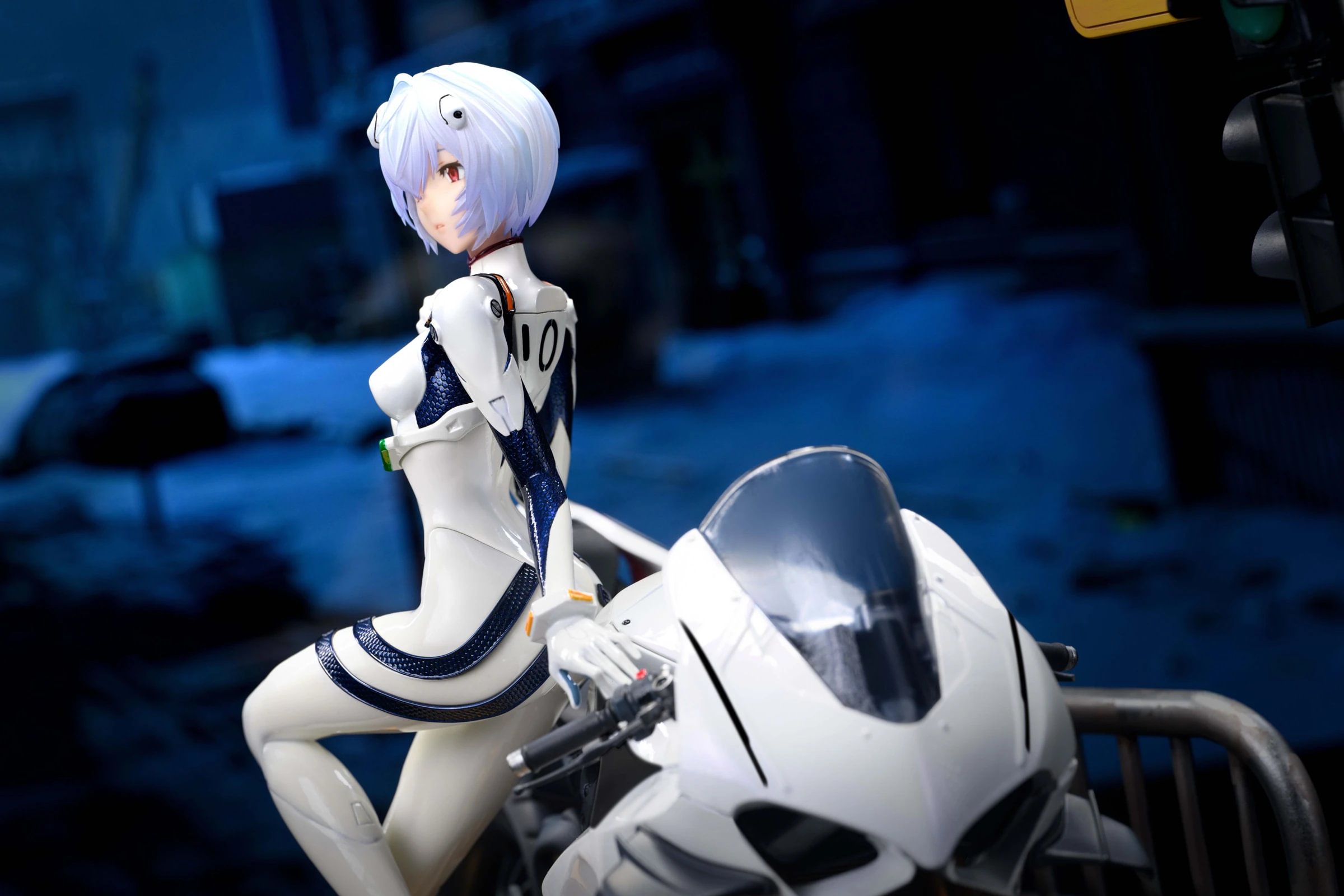 NEON GENESIS EVANGELION MOTOR RIDER綾波レイ 1/6 Scale Riding Motorcycle Rei Ayanami - (EVA) Neon Genesis