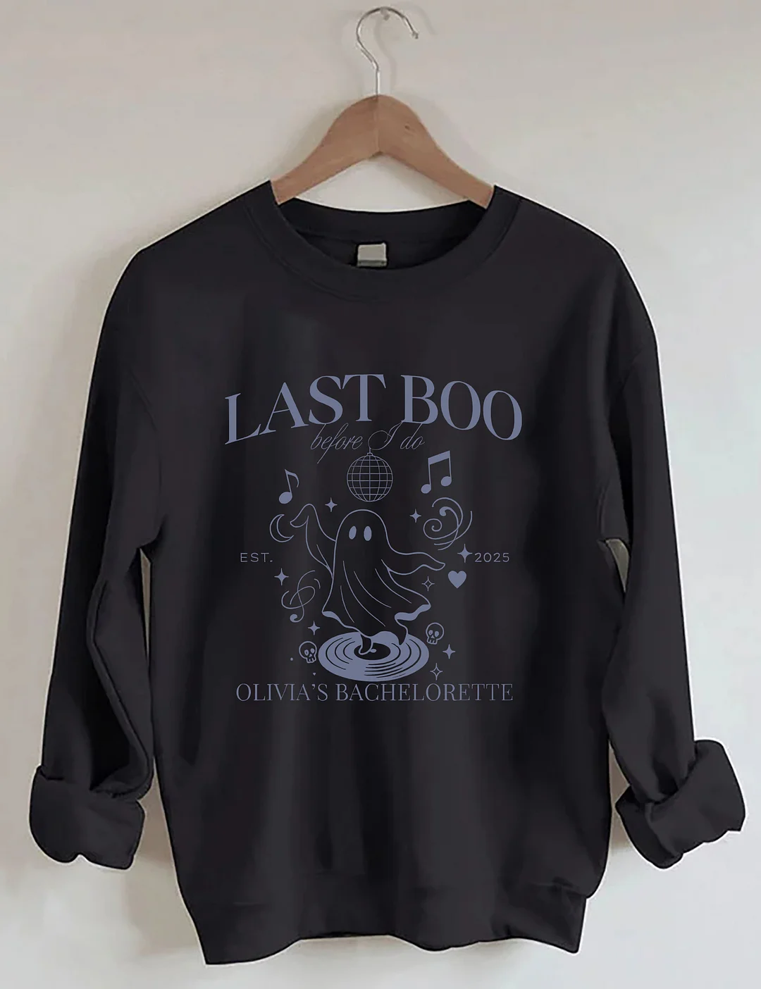 Halloween Last Boo Ghost Sweatshirt