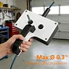 Efficient Wire Pullers with Hex Shank 0.3 Inch Max Wire Fishing Tool Multi-Purpose Fish Tape Cable Pulling Tool for Electrical Installation/Threading Machine