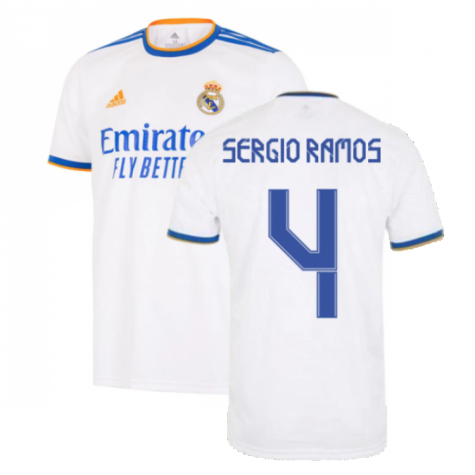 Maillot Real Madrid Sergio Ramos 4 Domicile 2021/22