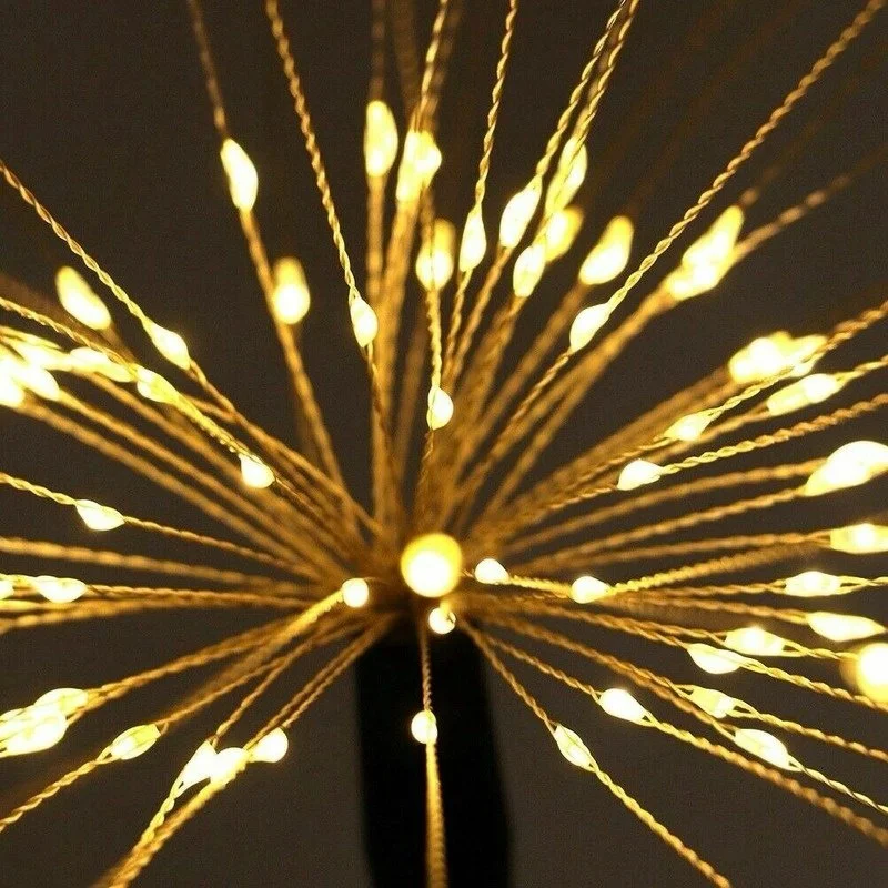 LED Solar Grass Ball Dandelion Waterproof Lawn Light