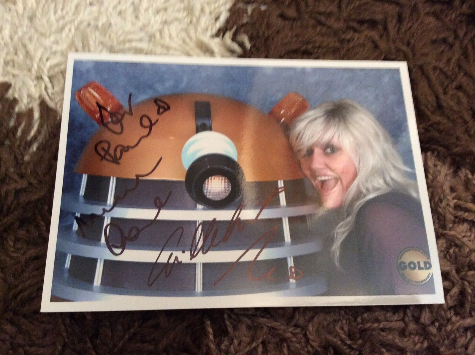 CAMILLE CODURI (DR WHO) SIGNED Photo Poster painting