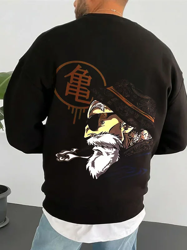 Men's Fashionable Dragon Ball Master Roshi Sweatshirt