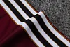 Joyfball 2025/2026 Ajax Half-Pull Training Suit Maroon Retro version Football Shirt 1:1 Thai Quality